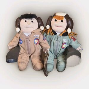 NWT NASA Astronaut Stuffed Dolls 1975 Apollo-Soyuz Leonov & Stafford Smithsonian
